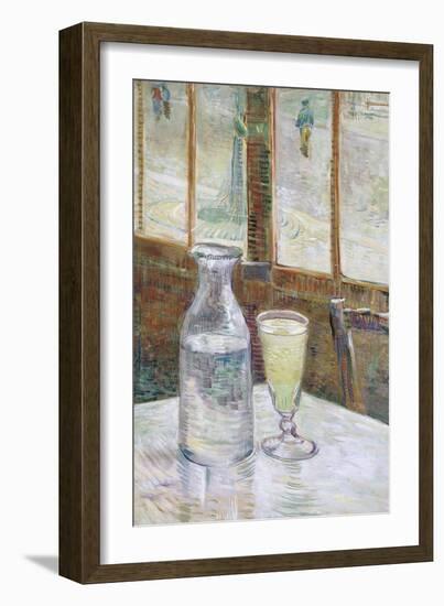 Café Table with Absinth, 1887-Vincent van Gogh-Framed Giclee Print