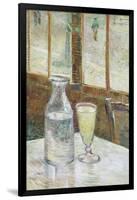 Cafe Table with Absinthe, 1887-Vincent van Gogh-Framed Giclee Print