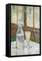 Cafe Table with Absinthe, 1887-Vincent van Gogh-Framed Stretched Canvas