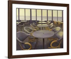 Café Terrace,2011-Henri Sarla-Framed Art Print