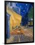 Cafe-terrace at night (Place du forum in Arles). Oil on canvas (1888) Cat. 232.-Vincent van Gogh-Framed Giclee Print