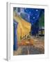 Cafe-terrace at night (Place du forum in Arles). Oil on canvas (1888) Cat. 232.-Vincent van Gogh-Framed Giclee Print