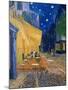 Cafe-terrace at night (Place du forum in Arles). Oil on canvas (1888) Cat. 232.-Vincent van Gogh-Mounted Giclee Print