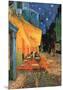 Cafe Terrace at Night-Vincent van Gogh-Mounted Art Print