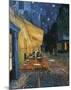 Cafe Terrace at Night-Vincent van Gogh-Mounted Art Print