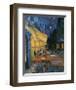 Cafe Terrace at Night-Vincent van Gogh-Framed Giclee Print