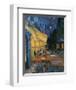 Cafe Terrace at Night-Vincent van Gogh-Framed Giclee Print