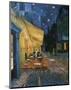 Cafe Terrace at Night-Vincent van Gogh-Mounted Giclee Print