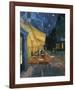 Cafe Terrace at Night-Vincent van Gogh-Framed Giclee Print