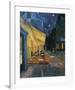 Cafe Terrace at Night-Vincent van Gogh-Framed Giclee Print