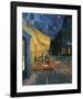 Cafe Terrace at Night-Vincent van Gogh-Framed Giclee Print