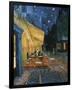 Cafe Terrace at Night-Vincent van Gogh-Framed Giclee Print