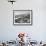 Café Terrace in Deauville, France (1948)-null-Framed Photographic Print displayed on a wall