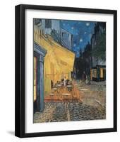 Cafe Terrace-null-Framed Art Print