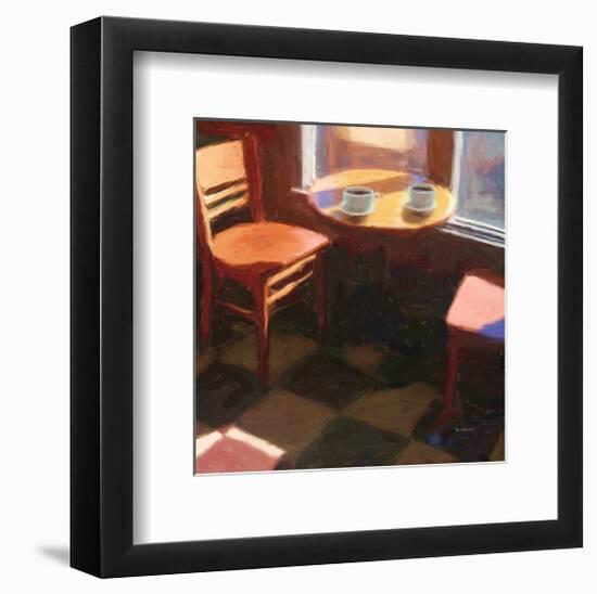 Cafe Time 01-Rick Novak-Framed Art Print
