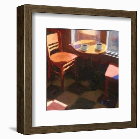 Cafe Time 01-Rick Novak-Framed Art Print