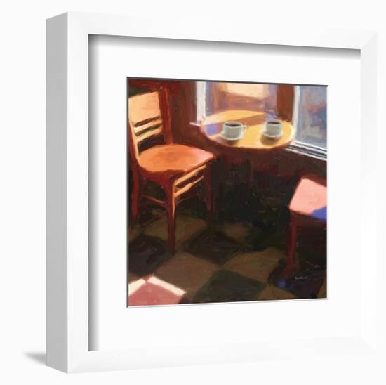 Cafe Time 01-Rick Novak-Framed Art Print