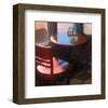 Cafe Time 02-Rick Novak-Framed Art Print