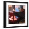 Cafe Time 02-Rick Novak-Framed Art Print