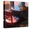 Cafe Time 02-Rick Novak-Stretched Canvas