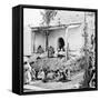 Café tunisien-null-Framed Stretched Canvas