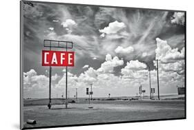 Cafe US 66-null-Mounted Art Print