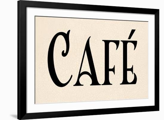 Cafe V-N. Harbick-Framed Premium Giclee Print