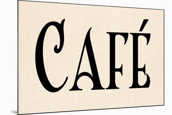 Cafe V-N. Harbick-Mounted Premium Giclee Print