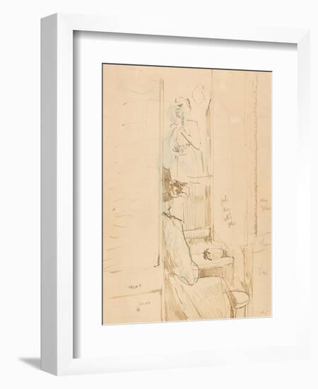 Café Vernet-Walter Richard Sickert-Framed Giclee Print