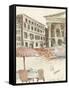 Cafe Verona-Alan Paul-Framed Stretched Canvas