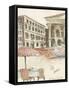 Cafe Verona-Alan Paul-Framed Stretched Canvas