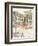 Cafe Verona-Alan Paul-Framed Art Print