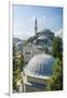 Cafe? with View on Nusretiye Cami, near Istanbul Modern Art Gallery-Guido Cozzi-Framed Photographic Print