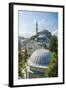 Cafe? with View on Nusretiye Cami, near Istanbul Modern Art Gallery-Guido Cozzi-Framed Photographic Print