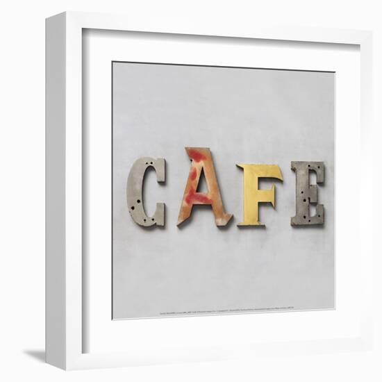 Café-Louis Gaillard-Framed Art Print