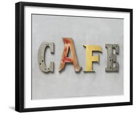 Café-Louis Gaillard-Framed Art Print