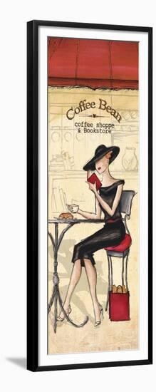 Cafe-Andrea Laliberte-Framed Art Print