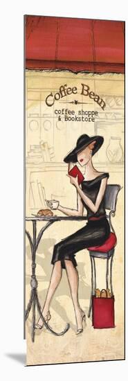 Cafe-Andrea Laliberte-Mounted Art Print