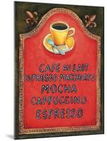 Cafe-Will Rafuse-Mounted Art Print