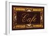 Cafe-Catherine Jones-Framed Art Print