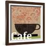 Cafe-Teofilo Olivieri-Framed Giclee Print