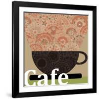 Cafe-Teofilo Olivieri-Framed Giclee Print