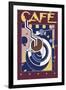 Café-David Chestnutt-Framed Giclee Print