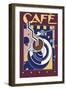 Café-David Chestnutt-Framed Giclee Print