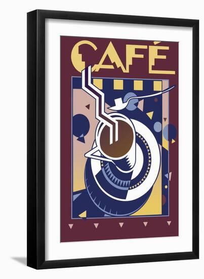 Café-David Chestnutt-Framed Giclee Print