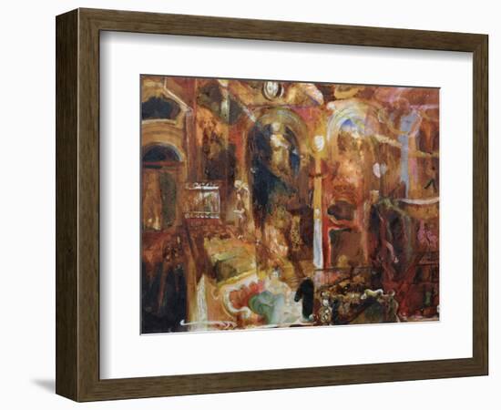 Café-Georgi Bogdanovich Yakulov-Framed Giclee Print