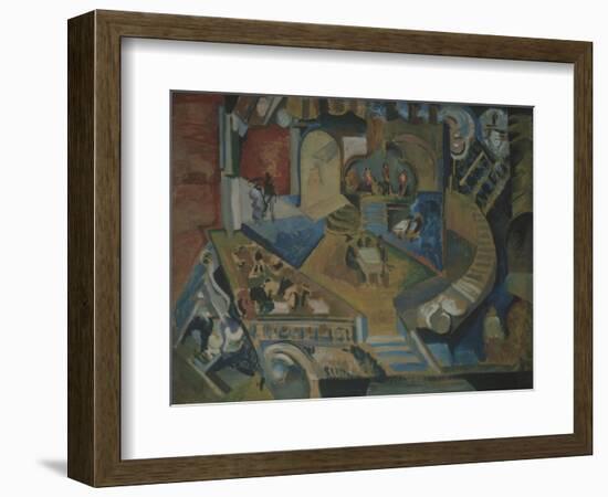 Café-Georgi Bogdanovich Yakulov-Framed Giclee Print