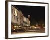 Cafes and Restaurants at the Grote Markt (Big Market) Square at Night, Breda, Noord-Brabant, Nether-Stuart Forster-Framed Photographic Print