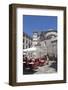 Cafes and Tourists in Cathedral Square-Charlie Harding-Framed Photographic Print