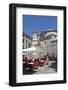 Cafes and Tourists in Cathedral Square-Charlie Harding-Framed Photographic Print